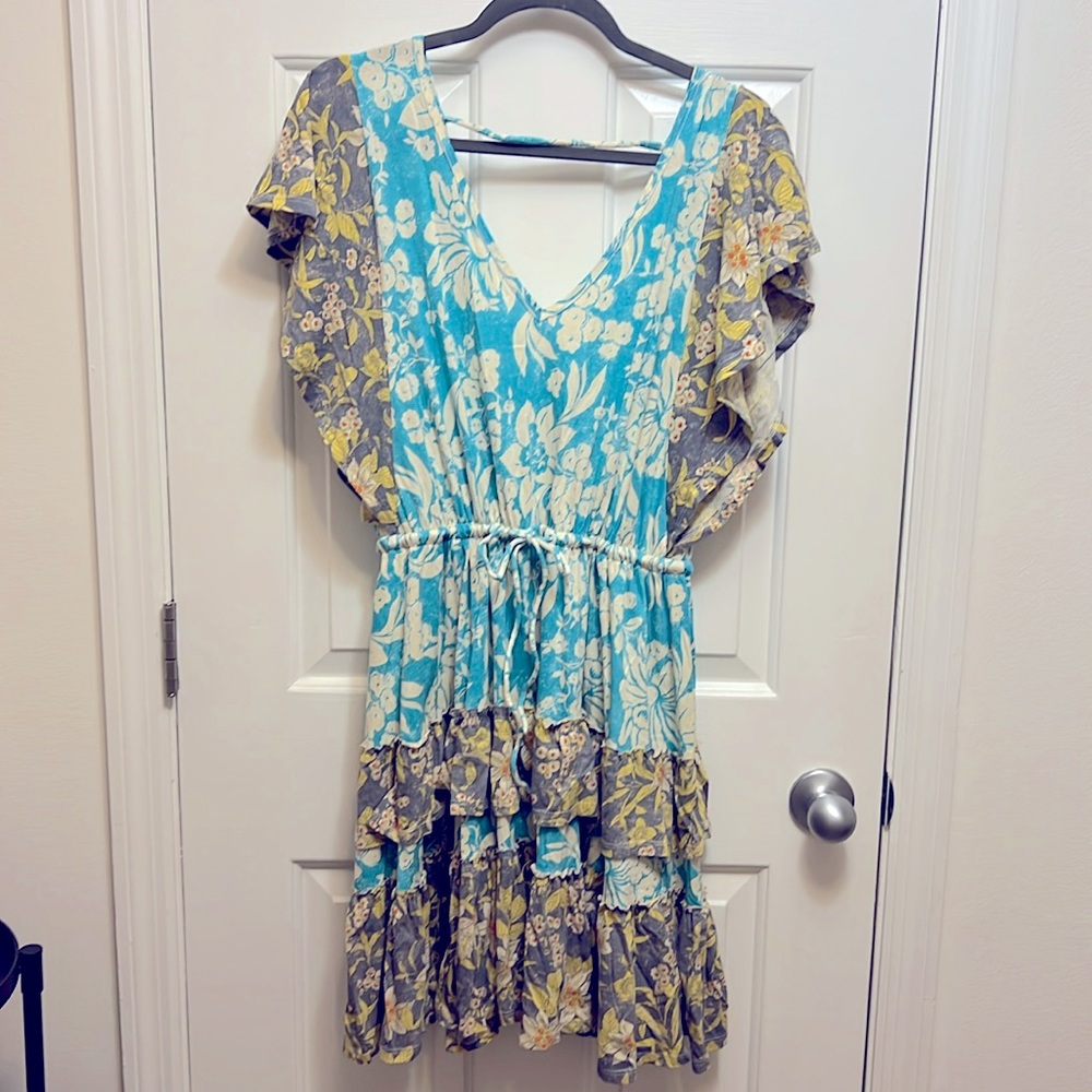 Anthropologie Daily Practice mini dress, size Small.